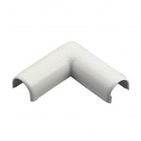 Eat-In Wire Channel Flat Elbow White EA819013